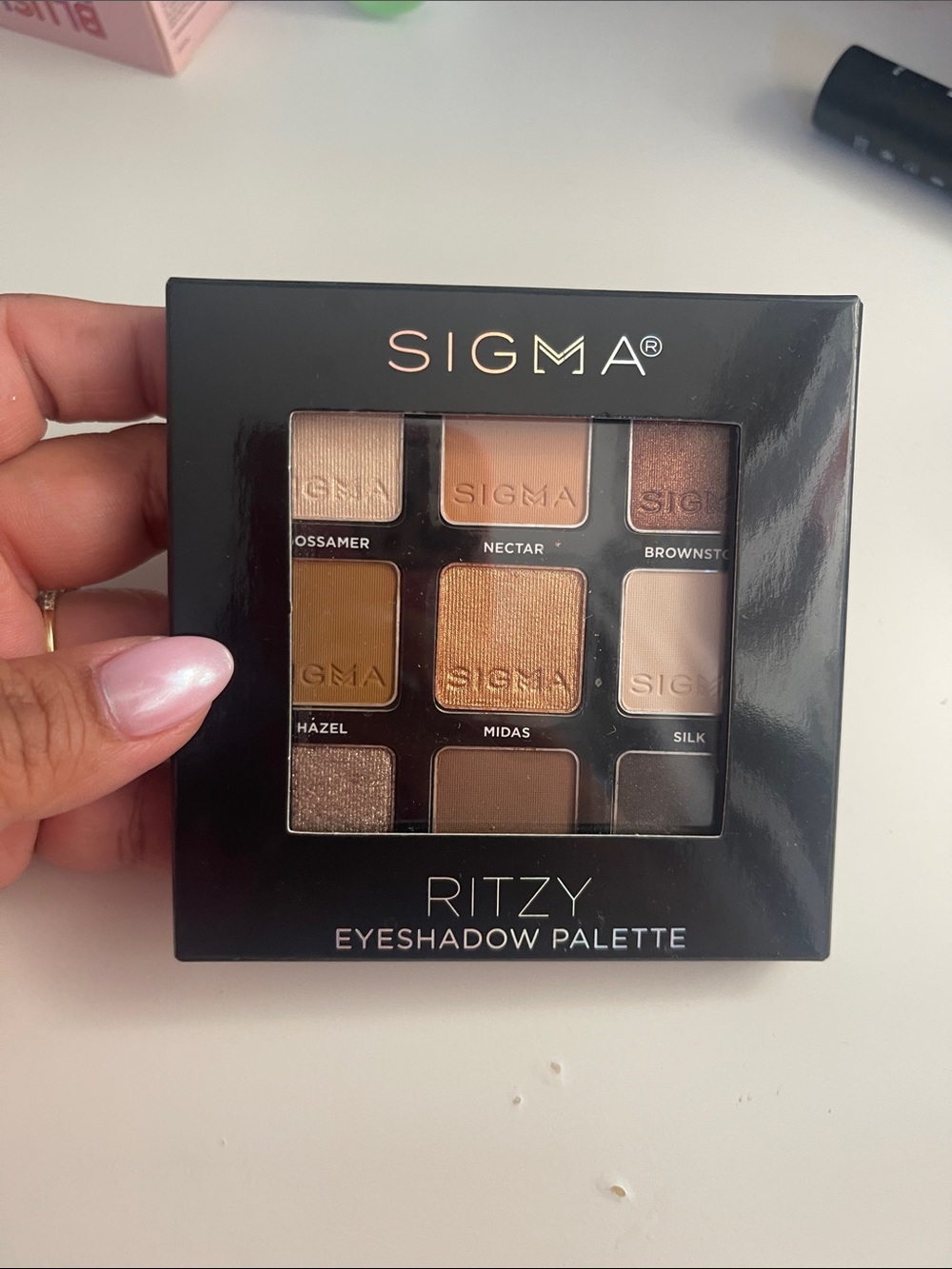 Sigma Beauty Ritzy Eyeshadow Palette - Gold, Brown, Cream
